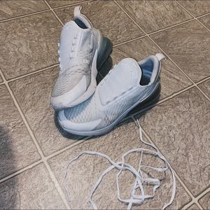 White Nike Air Max, Size 8